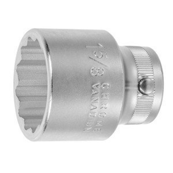 Holex 3/4 inch Drive Socket, 12 pt, 1-5/8 inch 644602 1.5/8